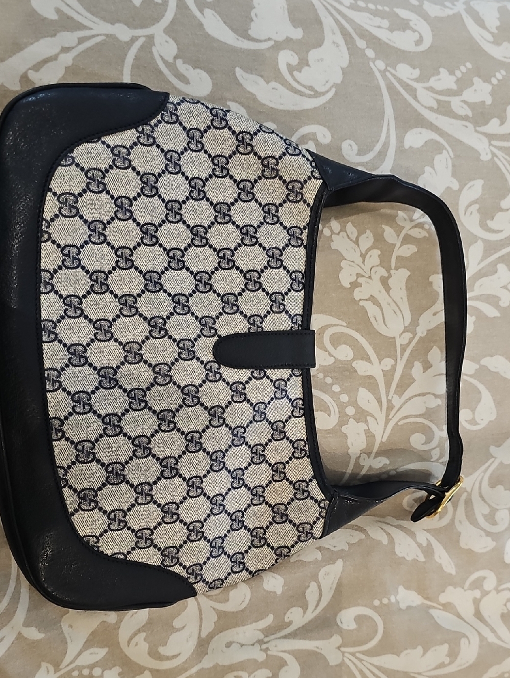 Vintage Gucci GG Supreme Jackie - Navy - Picture 3 of 9